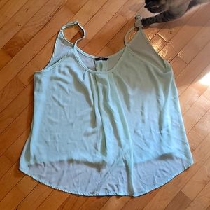 Shein pale green sleeveless shell